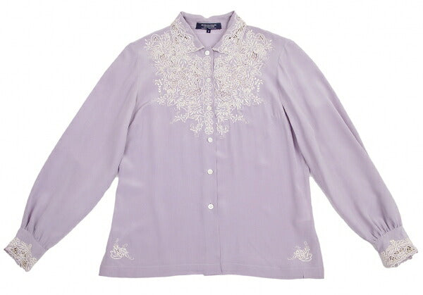 COMME des GARCONS Silk Hand Blouse Lavender Size S