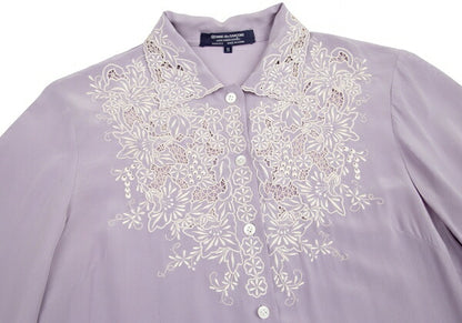 COMME des GARCONS Silk Hand Blouse Lavender Size S