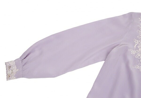 COMME des GARCONS Silk Hand Blouse Lavender Size S
