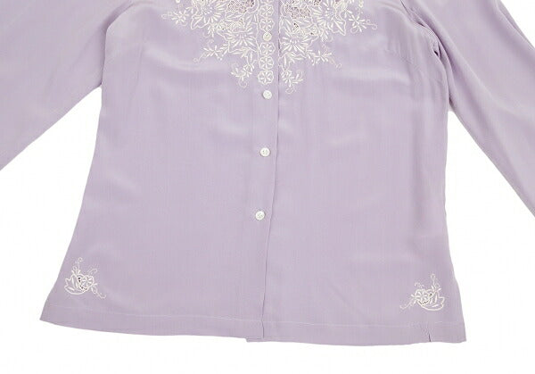 COMME des GARCONS Silk Hand Blouse Lavender Size S