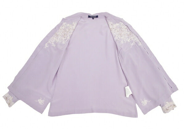 COMME des GARCONS Silk Hand Blouse Lavender Size S