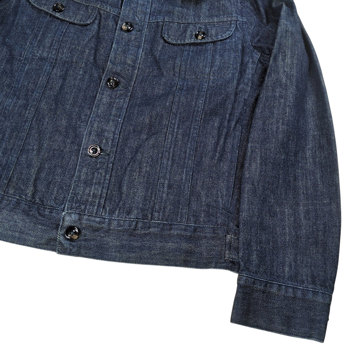Maison Martin Margiela Fur Collar Denim Lamb Fur Size 46