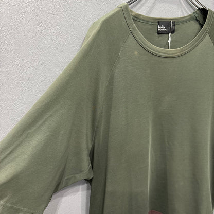 kolor Cotton Wool Switching Design Khaki Black Size 3