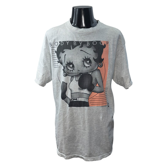 BETTY BOOP "BODY BY BOOP" Boxing T-Shirt Size XL