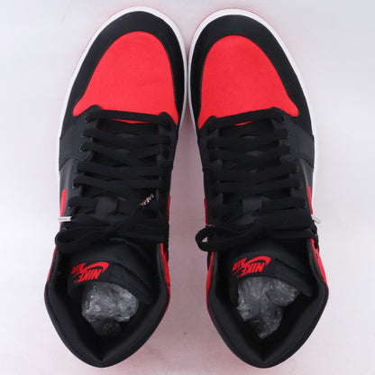 NIKE AIR JORDAN 1 Satin Bred Sneakers Size 28.5cm