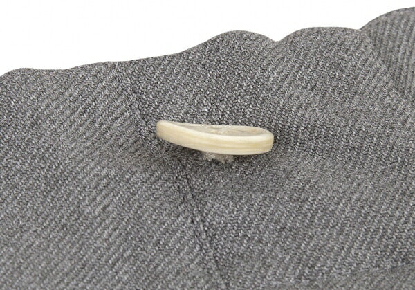 COMME des GARCONS Wrinkled Poly Work Pants Light Gray Size S