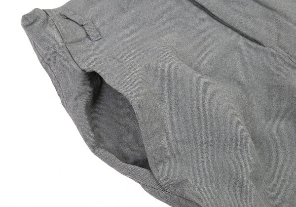 COMME des GARCONS Wrinkled Poly Work Pants Light Gray Size S