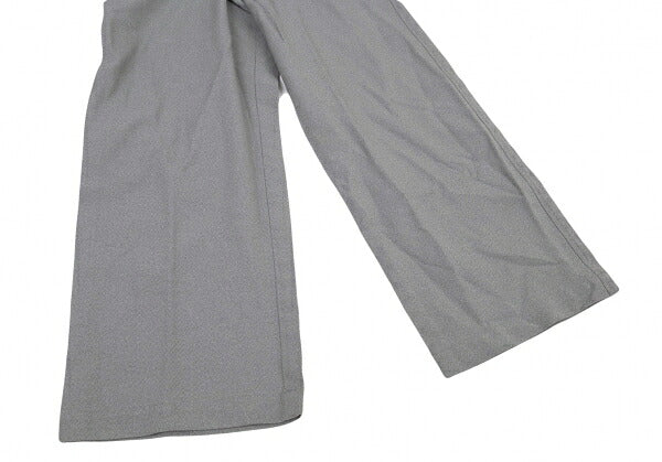 COMME des GARCONS Wrinkled Poly Work Pants Light Gray Size S