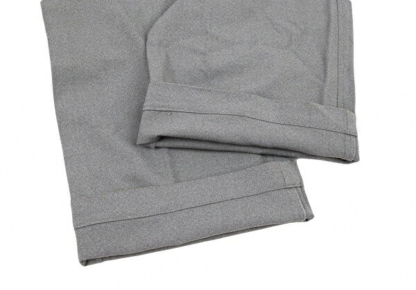COMME des GARCONS Wrinkled Poly Work Pants Light Gray Size S