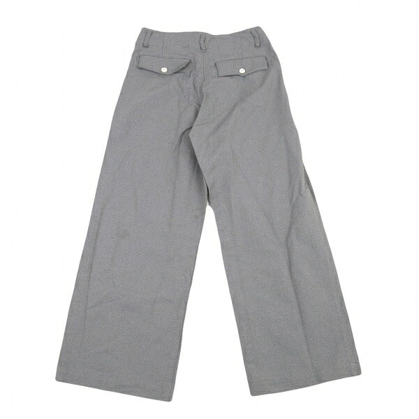 COMME des GARCONS Wrinkled Poly Work Pants Light Gray Size S