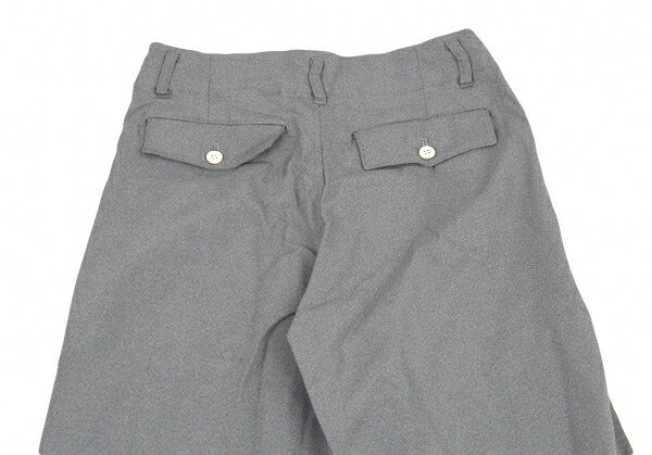 COMME des GARCONS Wrinkled Poly Work Pants Light Gray Size S