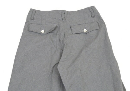 COMME des GARCONS Wrinkled Poly Work Pants Light Gray Size S