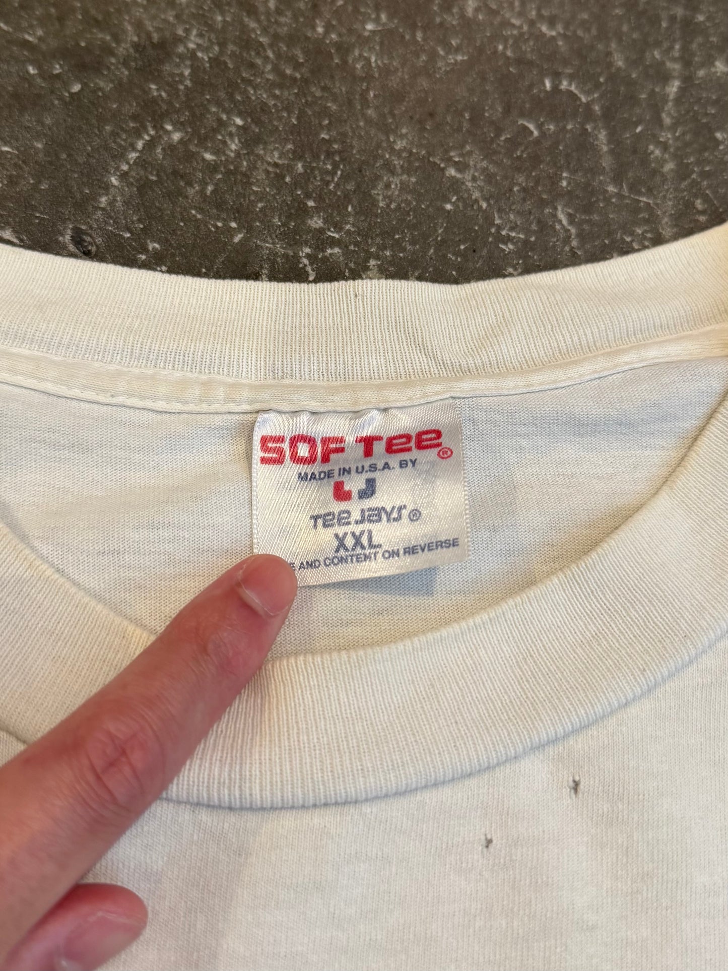 Japanese Brand LOLLAPALOOZA '92 Cotton T-Shirt Size XXL