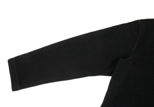 Papas Melton Wool Zip Blouson Black Size L