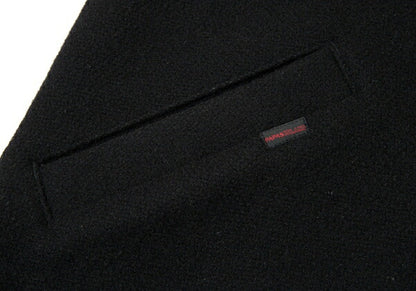 Papas Melton Wool Zip Blouson Black Size L