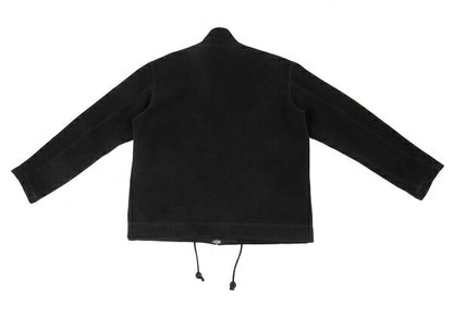 Papas Melton Wool Zip Blouson Black Size L