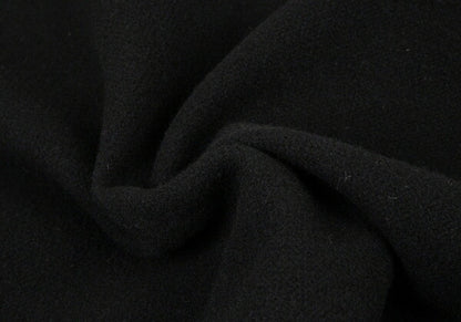 Papas Melton Wool Zip Blouson Black Size L