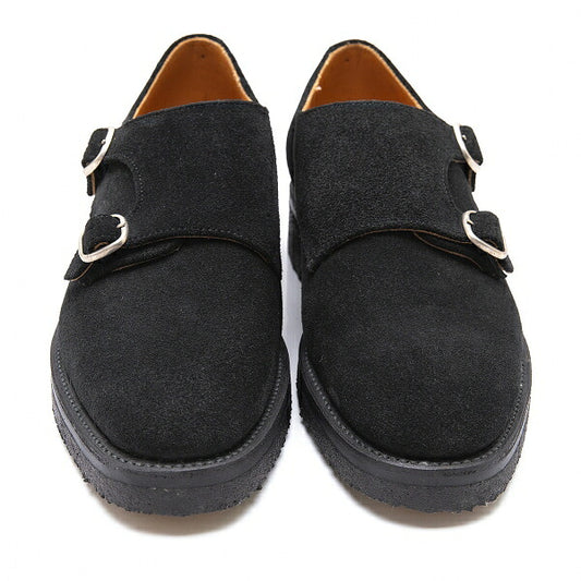 JOHN LAWRENCE SULLIVAN Suede Shoes Black Size 7 (25cm)