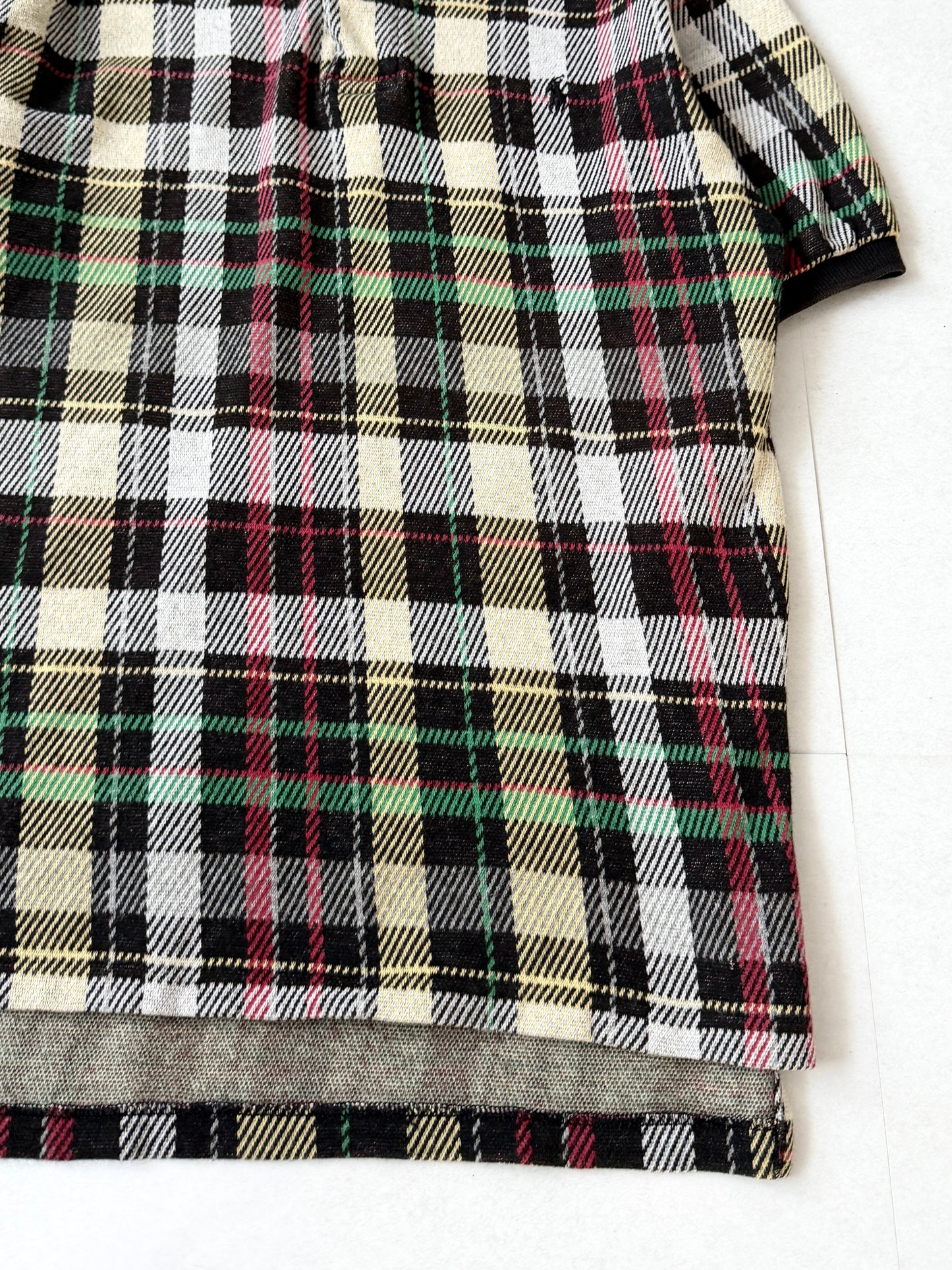 POLO by Ralph Lauren Cotton Check Design Polo Shirt Size S