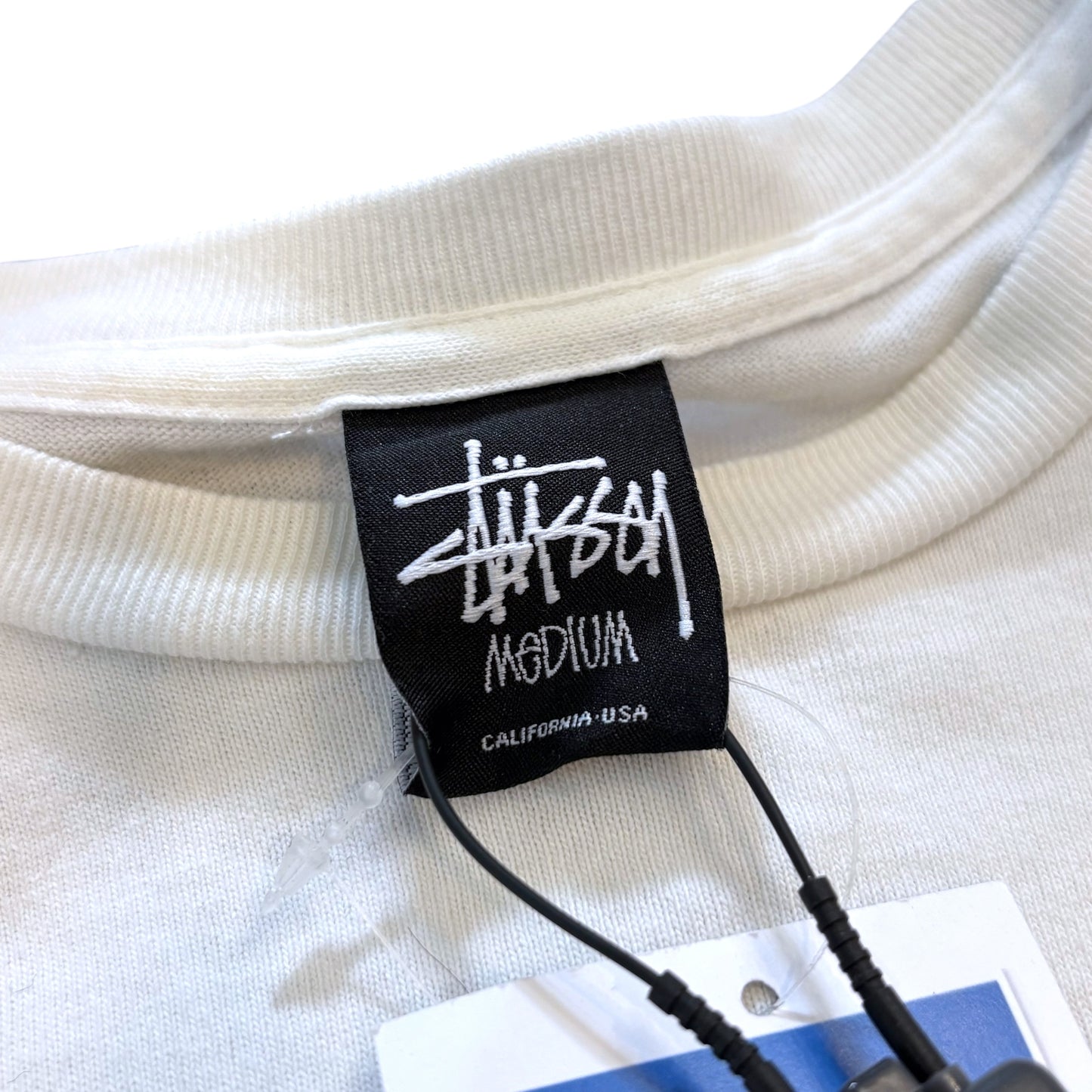 Vintage White Stussy I Love XL Chanel-inspired Size M
