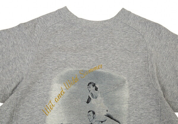 Y-3 Back Photo Print Short Sleeve Sweatshirt Size S
