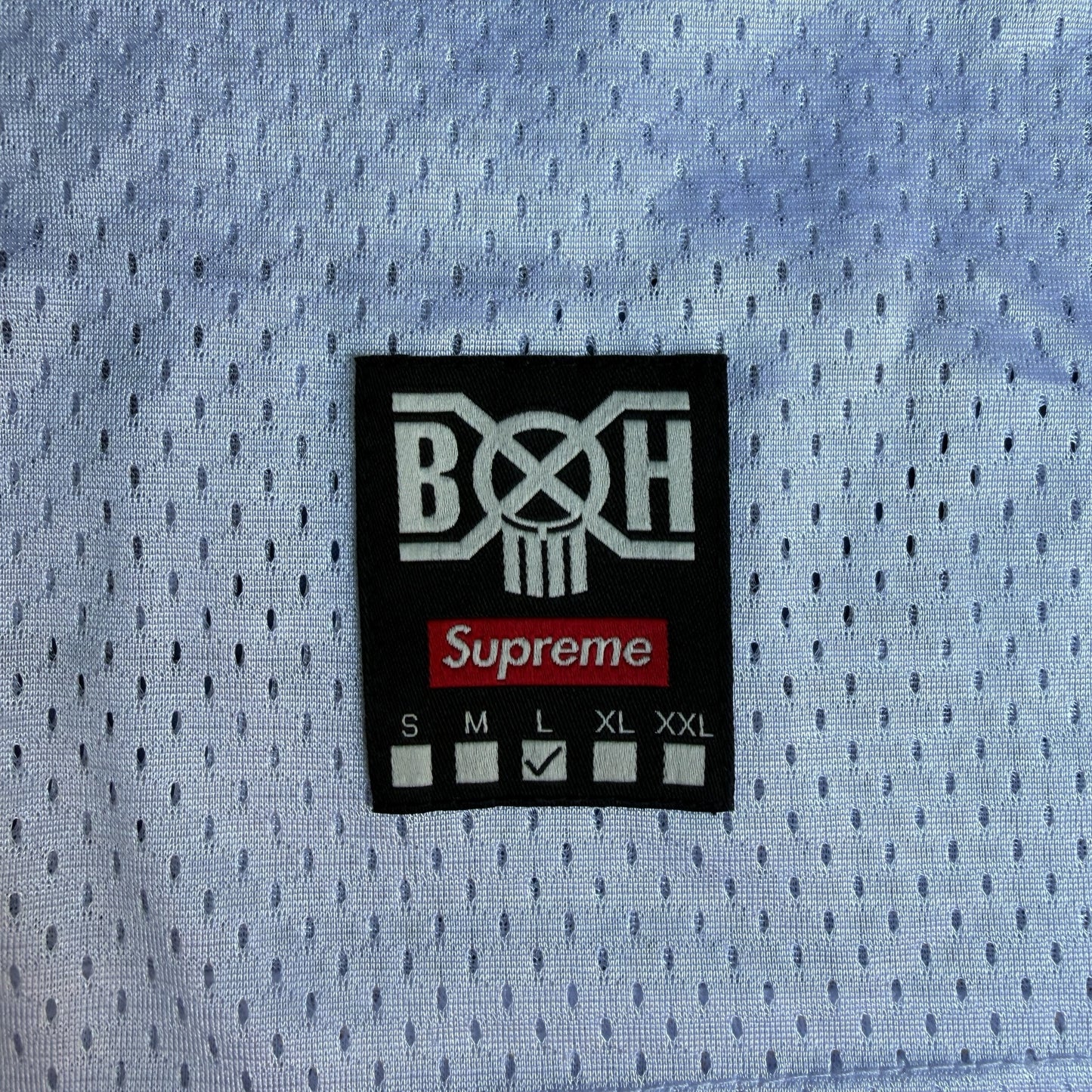 Supreme x BOUNTY HUNTER 23FW Mesh Long Sleeve Jersey Size L