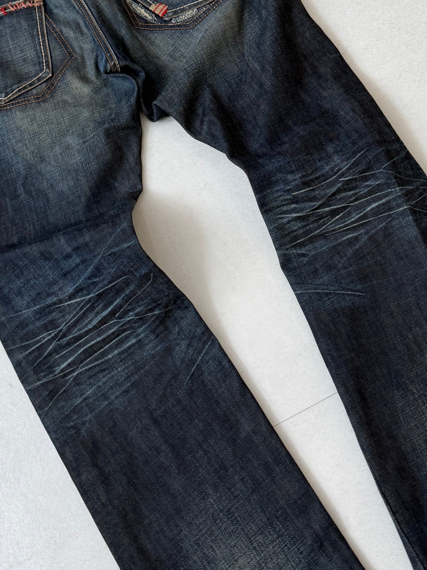 MARITHÉ+FRANÇOIS GIRBAUD Back Design Denim Jeans Size S