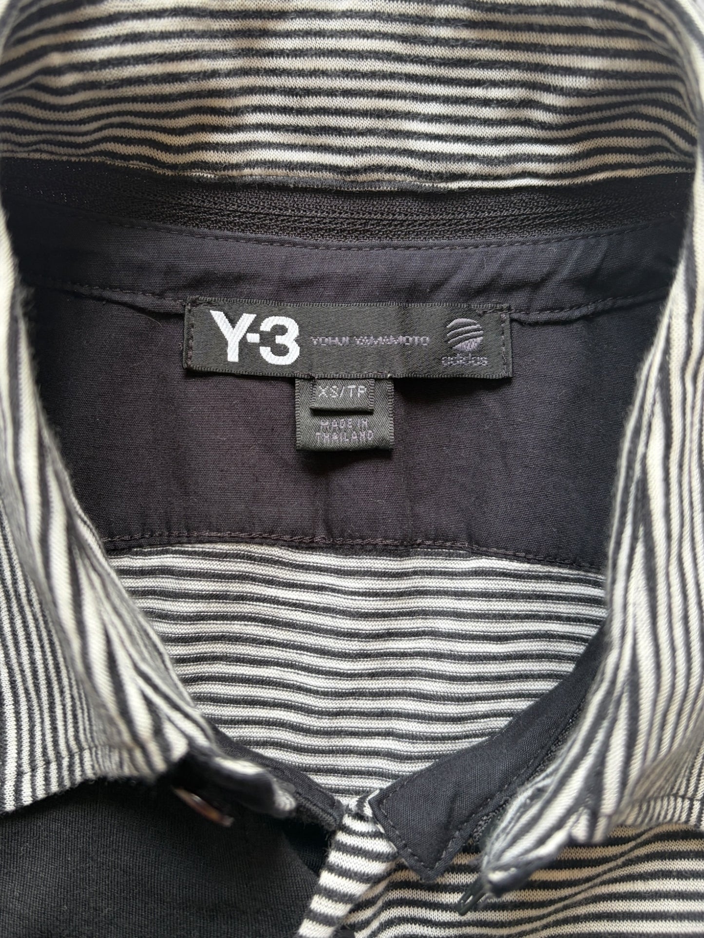 Yohji Yamamoto Y-3 Multi Zip Shoulder Sleeve Shirt Size S