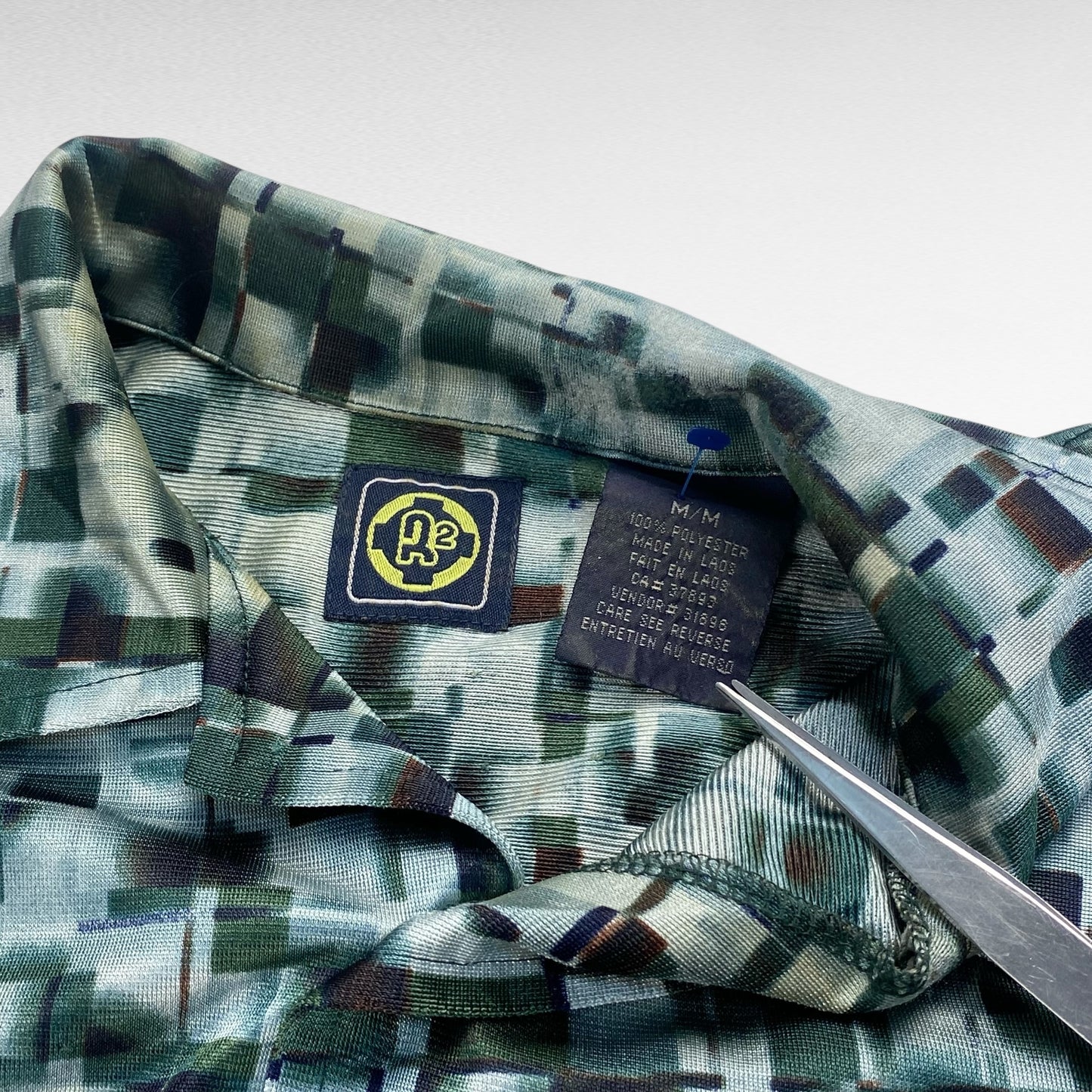 unknown 90s Open Collar Shirt Size M