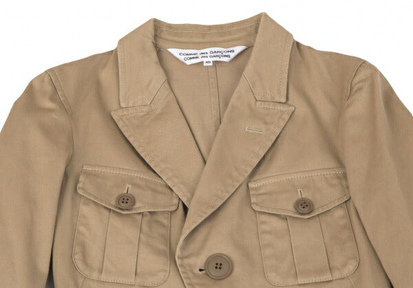 COMME des GARCONS Cotton Stretch Swallowtail Jacket Size XS