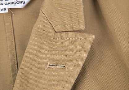 COMME des GARCONS Cotton Stretch Swallowtail Jacket Size XS