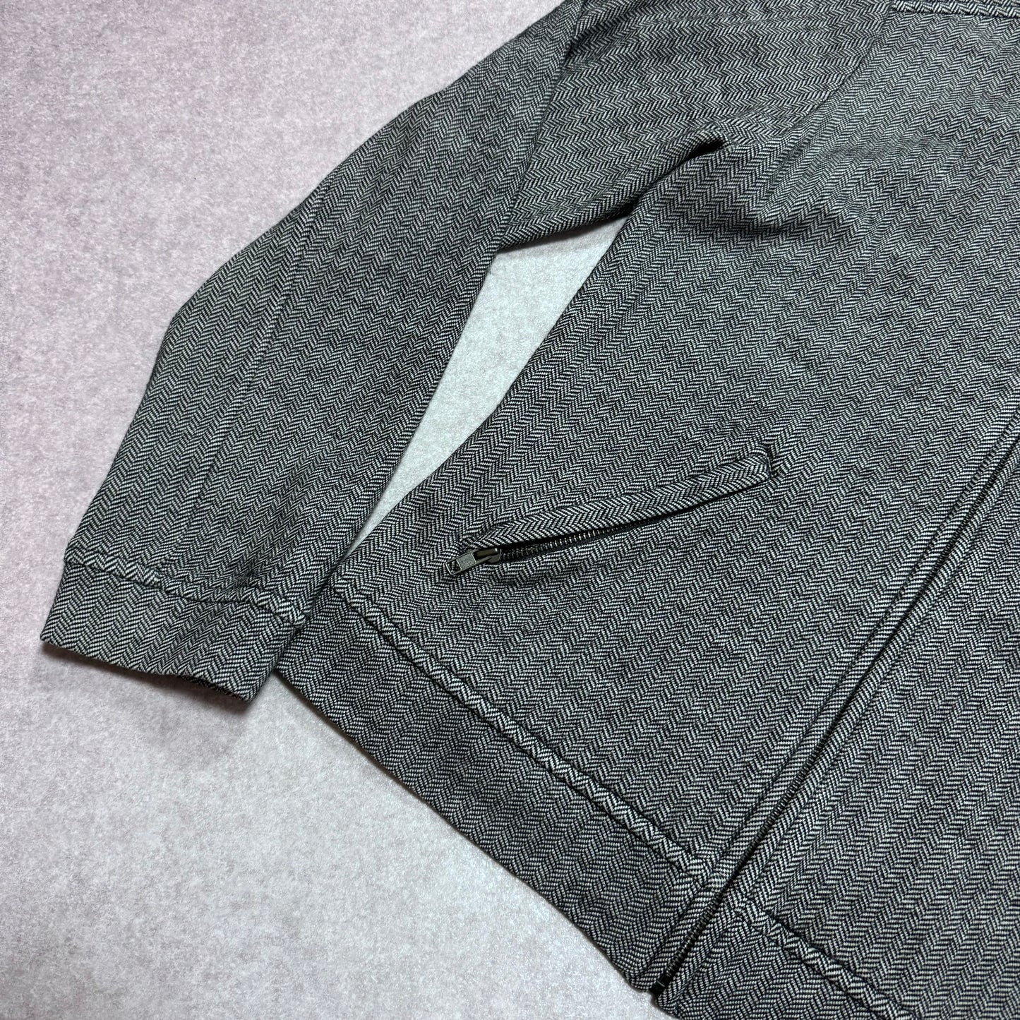 agnes b. 90s Gray Long Sleeve Shirt Size S