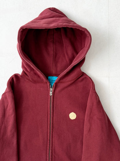 Swagger Cotton Message Design Zip Hoodie Size S