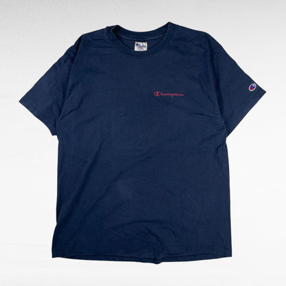 Champion 90s Short Sleeve T-Shirt Blue Size L