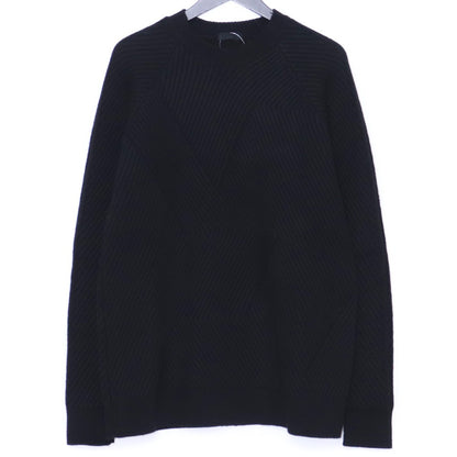 Devoa Wool Knit Sweater Black Size 3