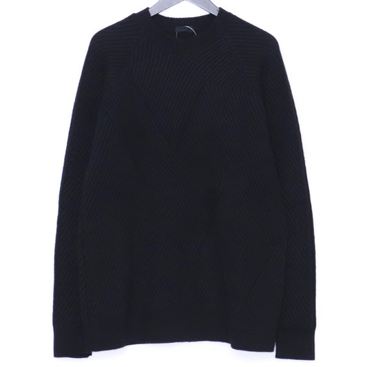Devoa Wool Knit Sweater Black Size 3