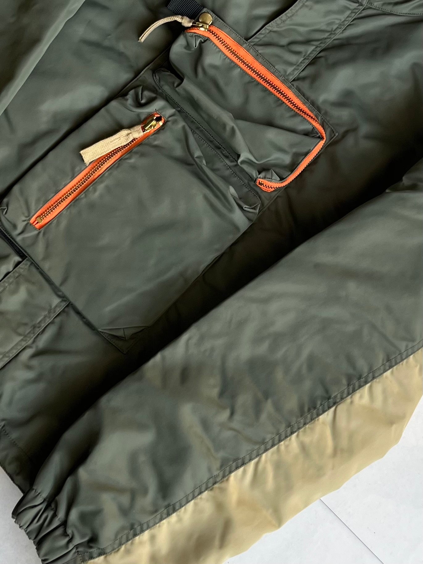 Vintage Green Tech Nylon Jacket Size XL