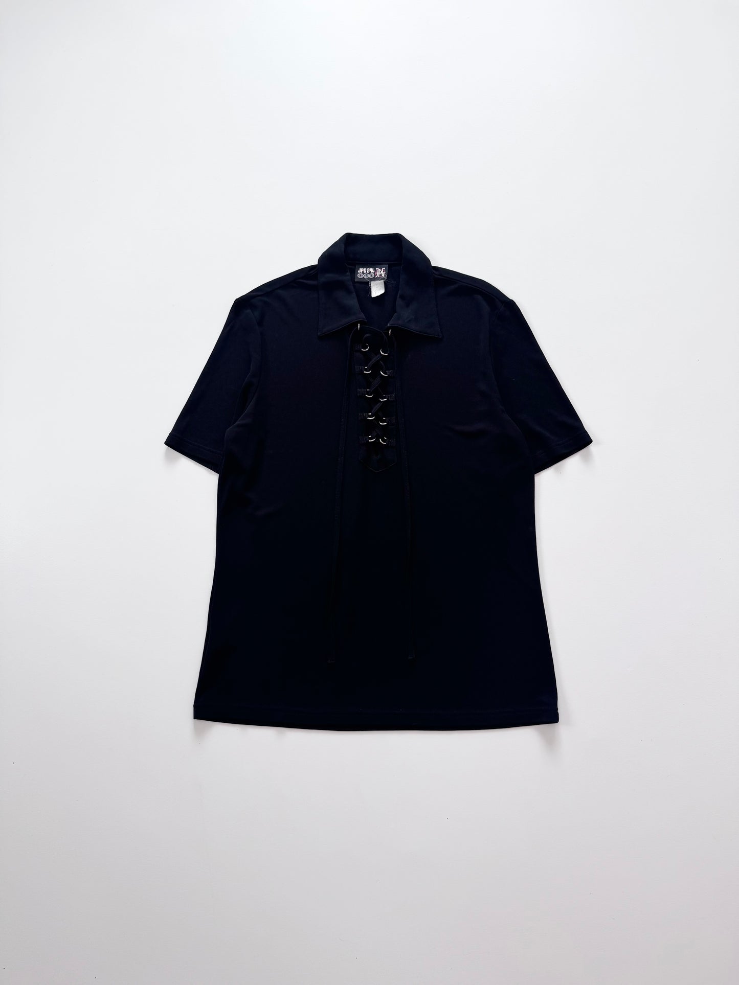 Jean Paul Gaultier 90s Black T-Shirt Size XS