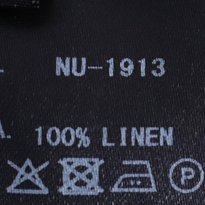 Nude: Masahiko Maruyama Linen India Ink Cargo Pants Size 3