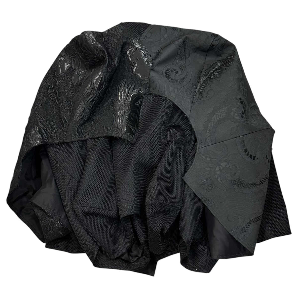 COMME des GARCONS S/S 2026 Mixed-Media Jacket Size XS