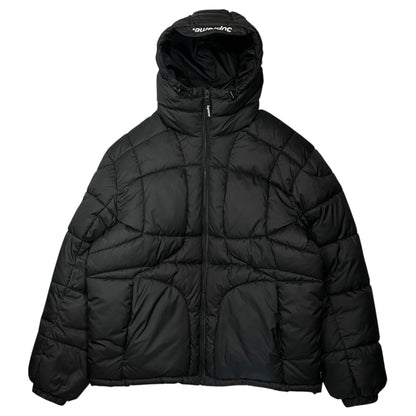 SUPREME 21AW Warp Hooded Puffy Jacket Black Size M