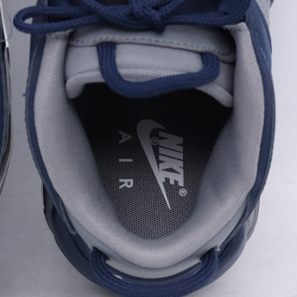 NIKE Air More Uptempo '96 Cool Grey Navy Sneakers Size 29cm