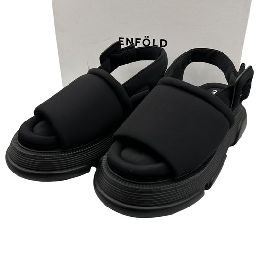ENFOLD Float-Sole Sandals Black Size EU 38