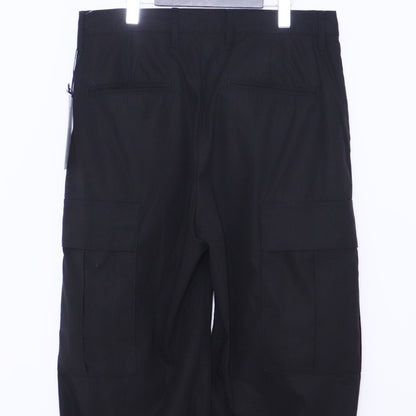 ALMOSTBLACK 25SS Wide 6-Pocket Pants Black Size 3