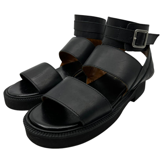 COMME des GARCONS JUNYA WATANABE Leather Sandals Size M