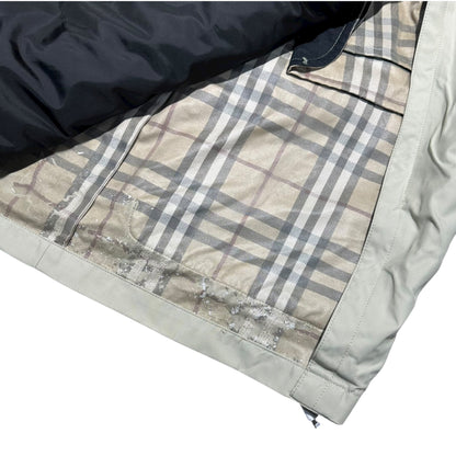 BURBERRY LONDON 2-Way Down Liner Jacket Beige Size S