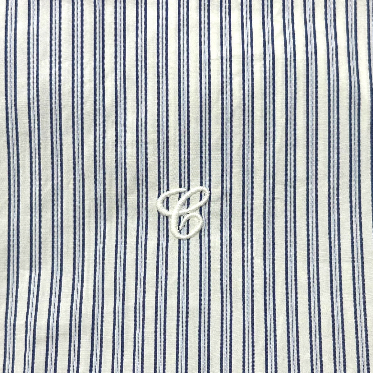 MAISON MARGIELA 24SS C Striped Shirt White/Blue Size 39