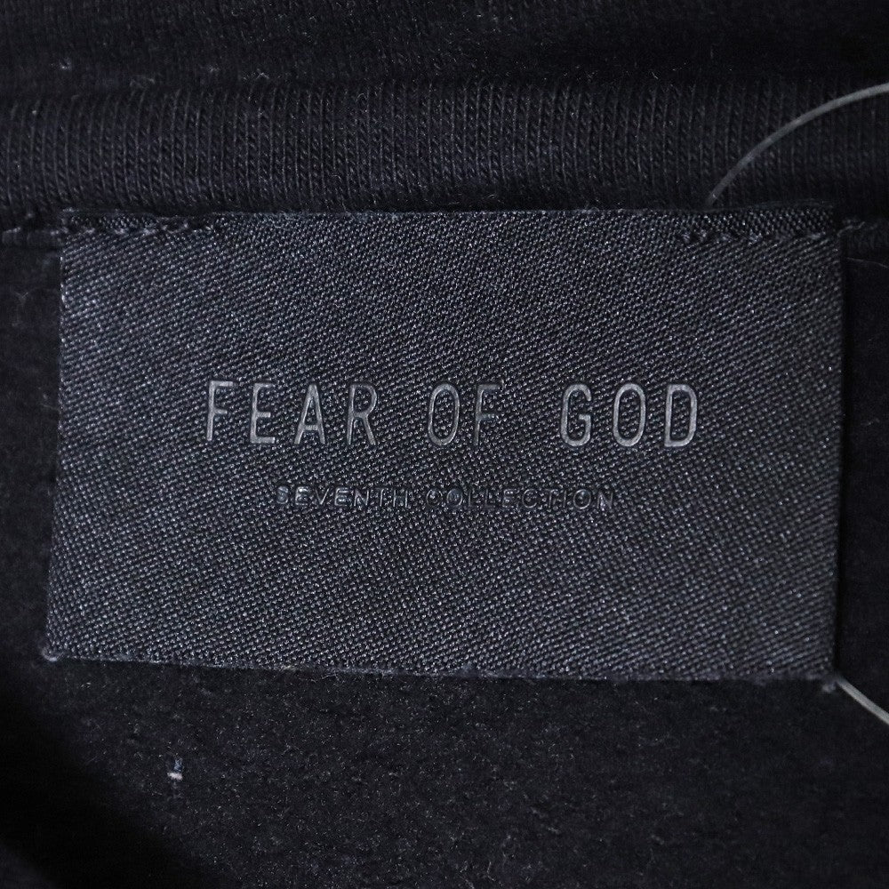 FEAR OF GOD Seventh Collection Baseball Hoodie Black Size L
