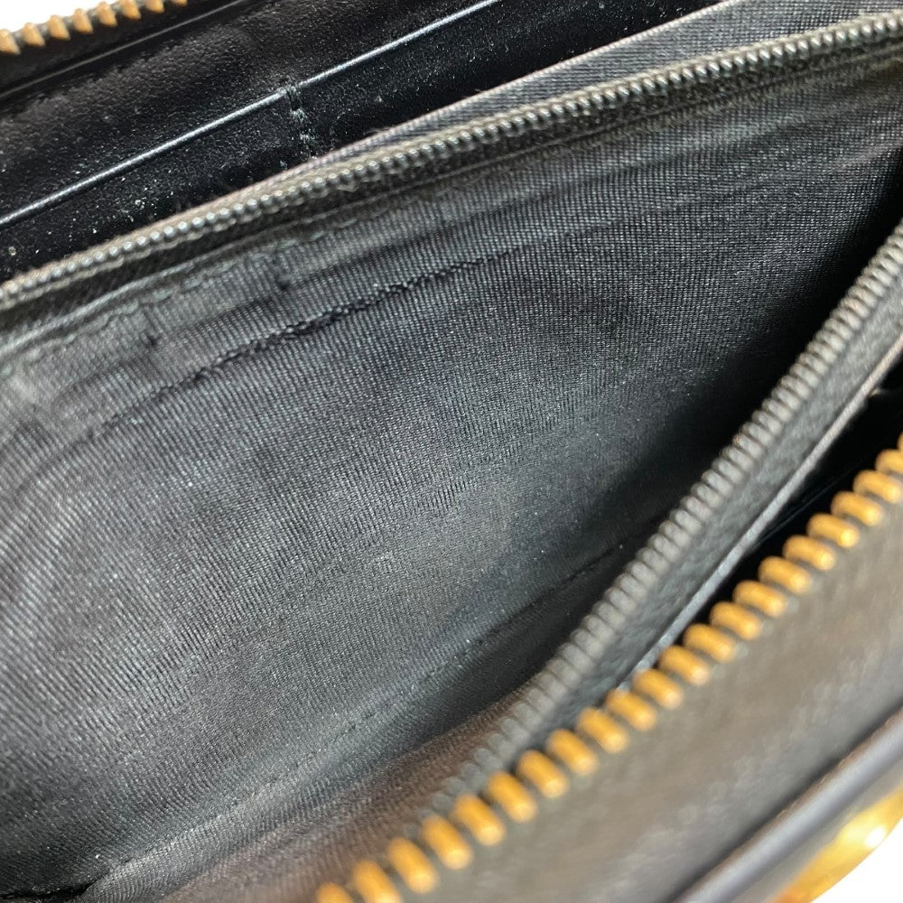 GUCCI GG Marmont Zip Around Wallet Black Size F
