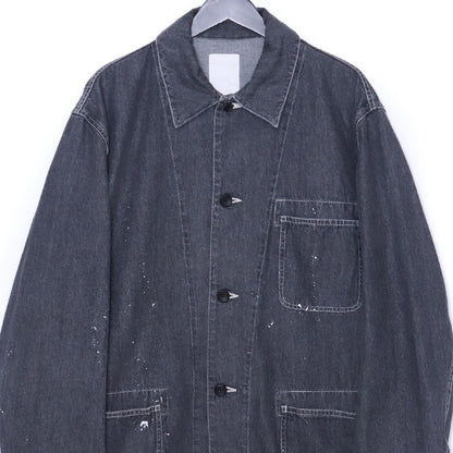 SUS-SOUS 10oz Denim Coverall Jacket Gray Size 7